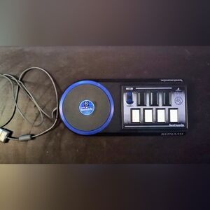 Beatmania DJ Controller - Black and Blue For PlayStation 2 " Read Description"